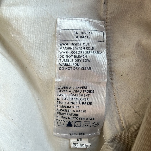 5.11 Tactical Regular Fit Cargo Pants Khaki Reinforced Utility Work #74251 34x30 - Picture 16 of 16